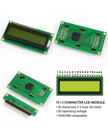 16*2 CHARACTER LCD MODULE
