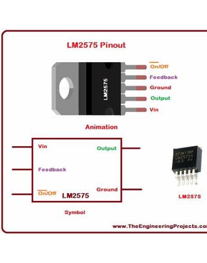 lm2575 PINOUT