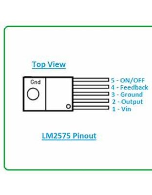 LM2575 ADJ  (Adjustable Voltage Regulator)